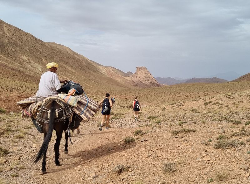 Groepsreis Marokko jongerenreis wandeltocht Dades en Atlas