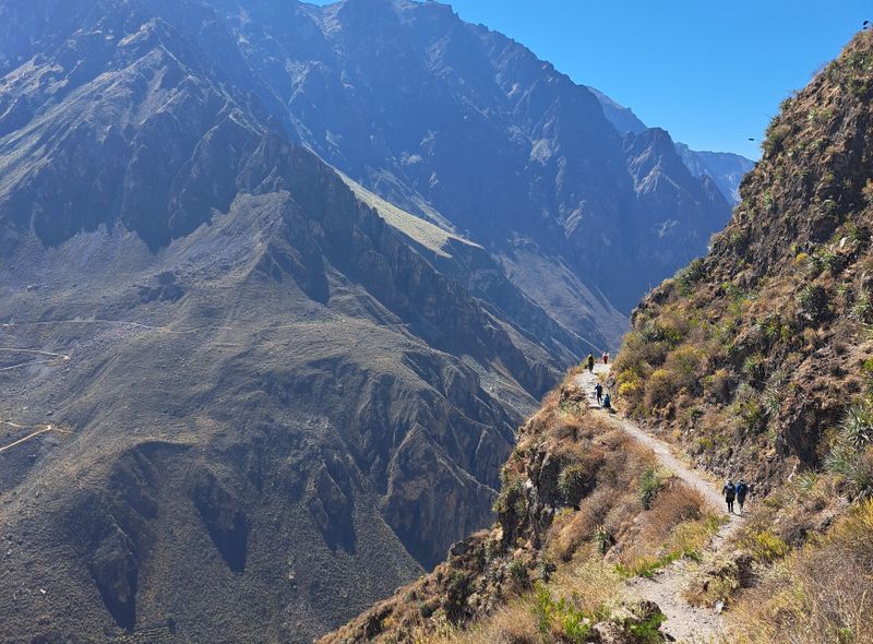 Colca canyon trekking