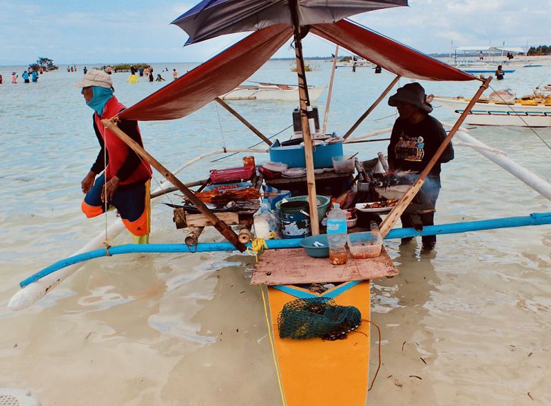 Groepsreis jongerenreis Filipijnen keuken op het water