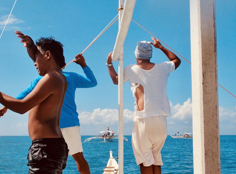 Groepsreis jongerenreis Filipijnen zeilen