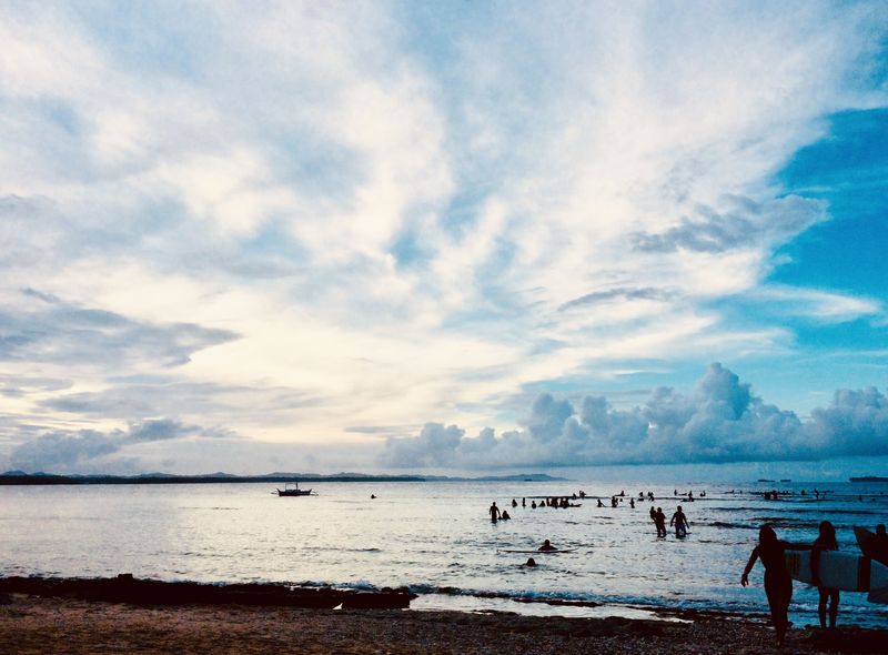 Groepsreis jongerenreis Filipijnen zonsondergang