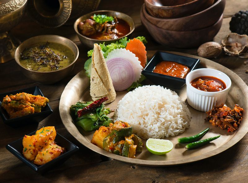 Nepali cuisine groepsreis Nepal