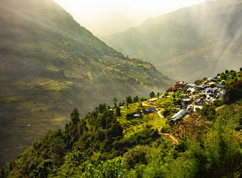 Pokhara region groepsreis Nepal
