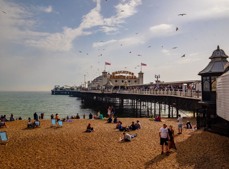 Groepsreis roadtrip Brighton pier