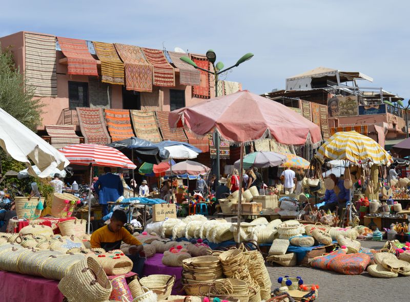 Marrakech bazaar
