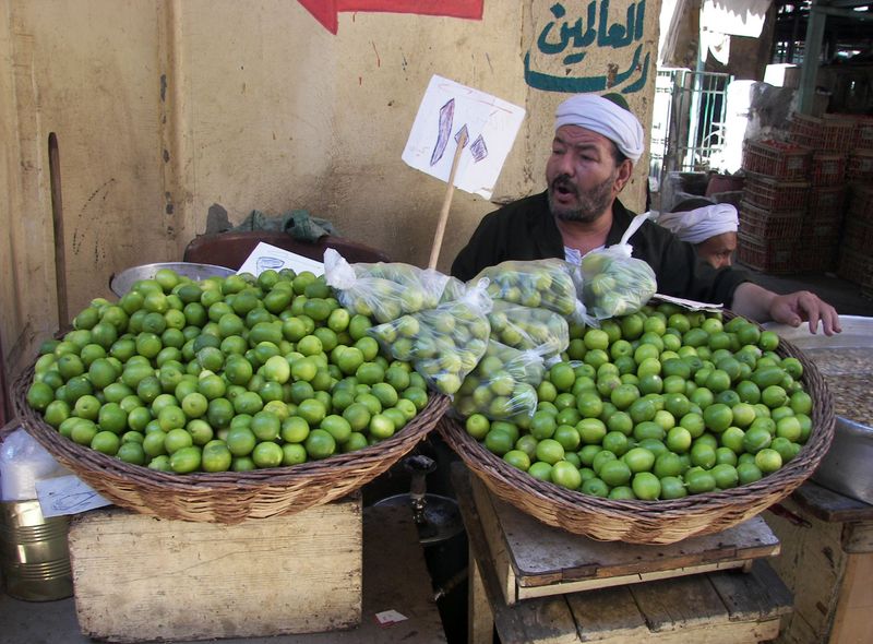 Egypte lokale markt