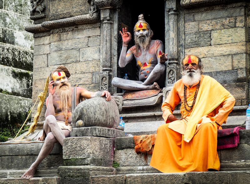 Pashupatinath temple groepsreis Nepal