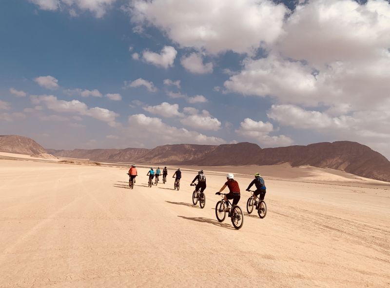 Fietsreis Jordanië