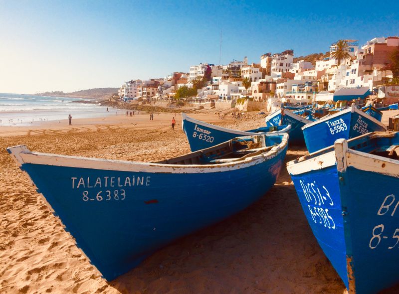 Groepsreis Marokko Taghazout strand