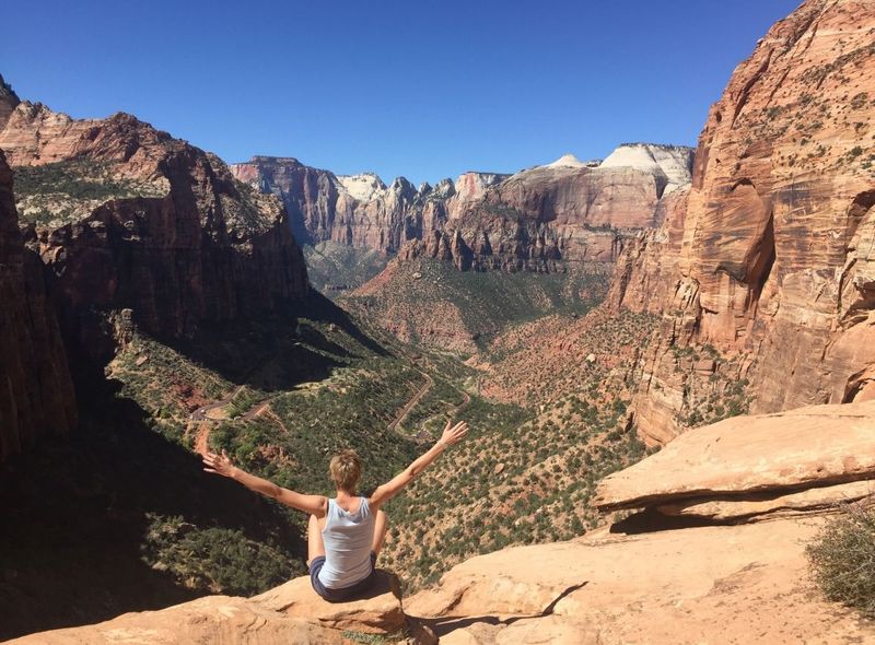 Zion National Park op groepsreis in Amerika
