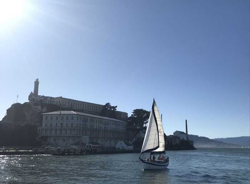 Alcatraz gevangenis in San Francisco, USA
