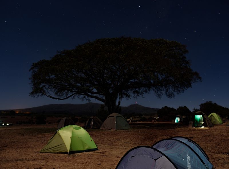 groepsreis Kenia Tanzania tenten kamperen