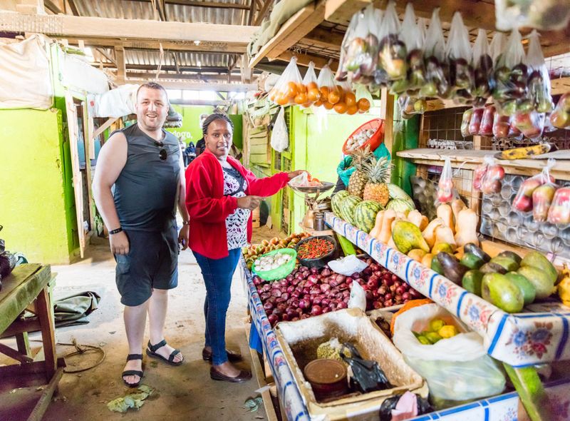Kenia groentenmarkt