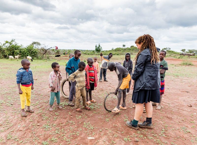 Kenia Samburu spelletje spelen