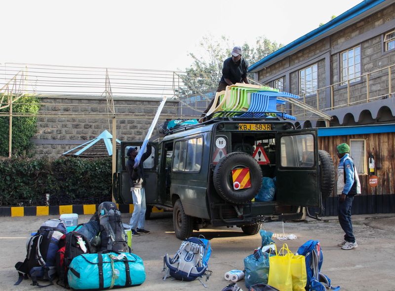 Kenia jeep