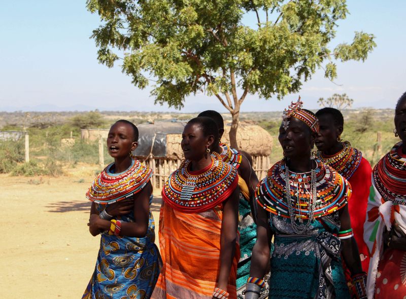 Kenia groepsreis vrouwendorp Umoja