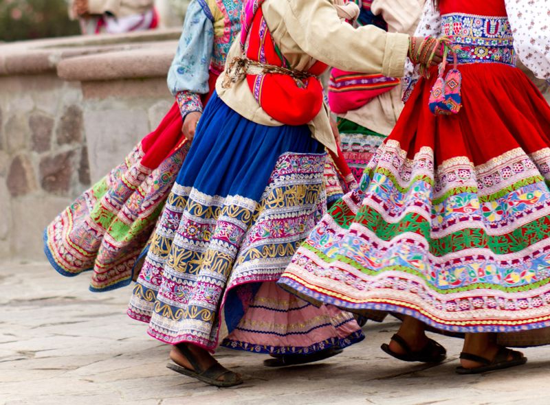 Klederdracht Peru
