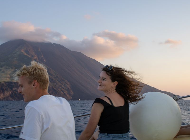 boottocht stromboli