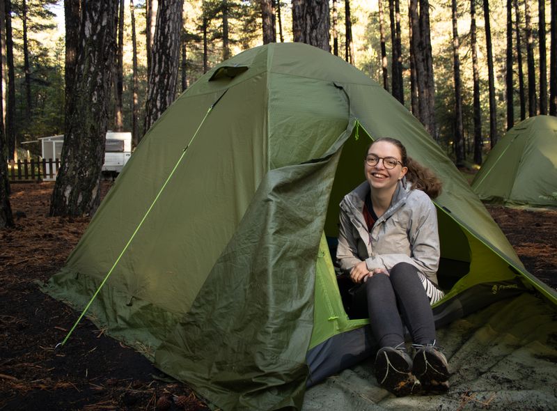 Tent aan de Etna