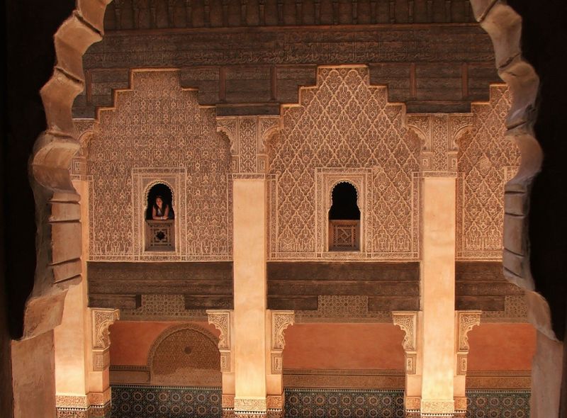 Marokko madrasa Marrakech