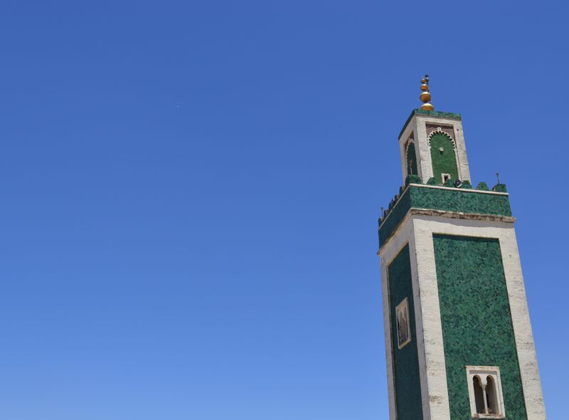 Marokko minaret moskee Fez