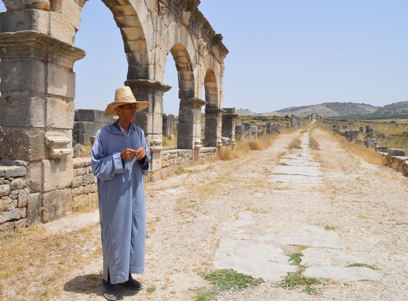 Marokko Volubilis gids