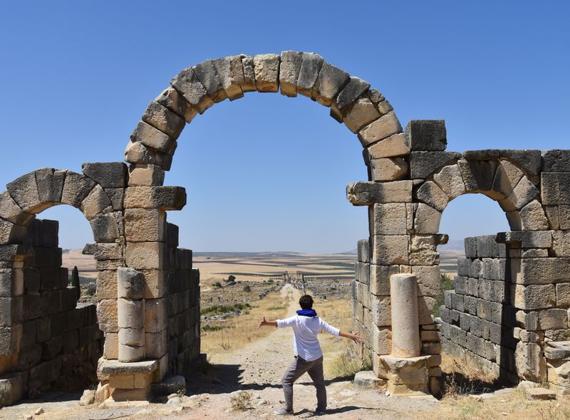 Marokko Volubilis Romeinse stad