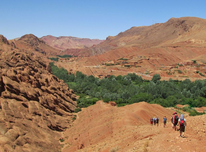 Marokko Dades vallei