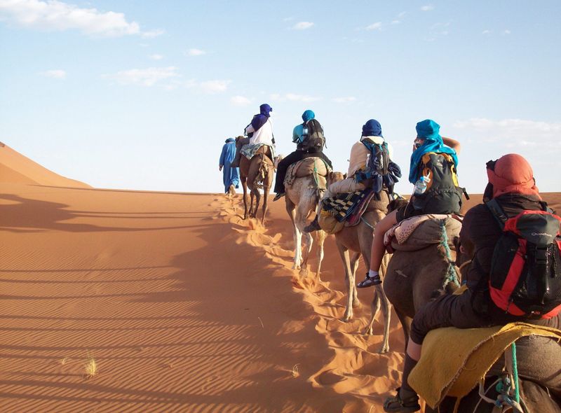 Marokko woestijntocht op een dromedaris