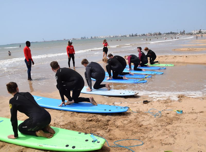 Groepsreis Marokko jongerenreis surfen in Essaouira