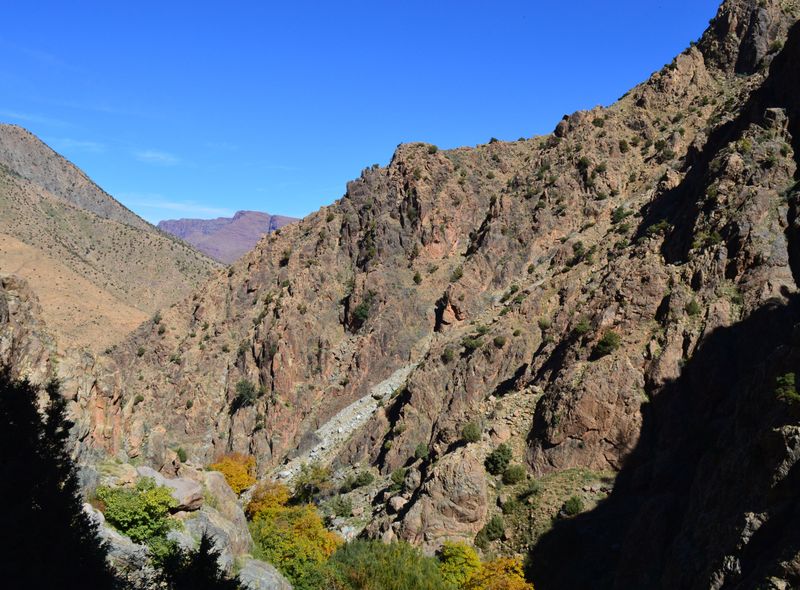 Ourika vallei natuur in Marokko