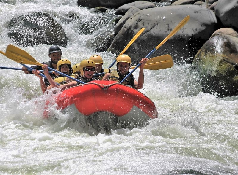 rafting