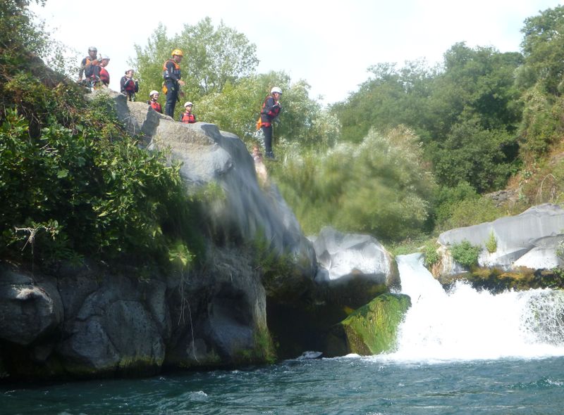 Water Jumping groepsreis Sicilië