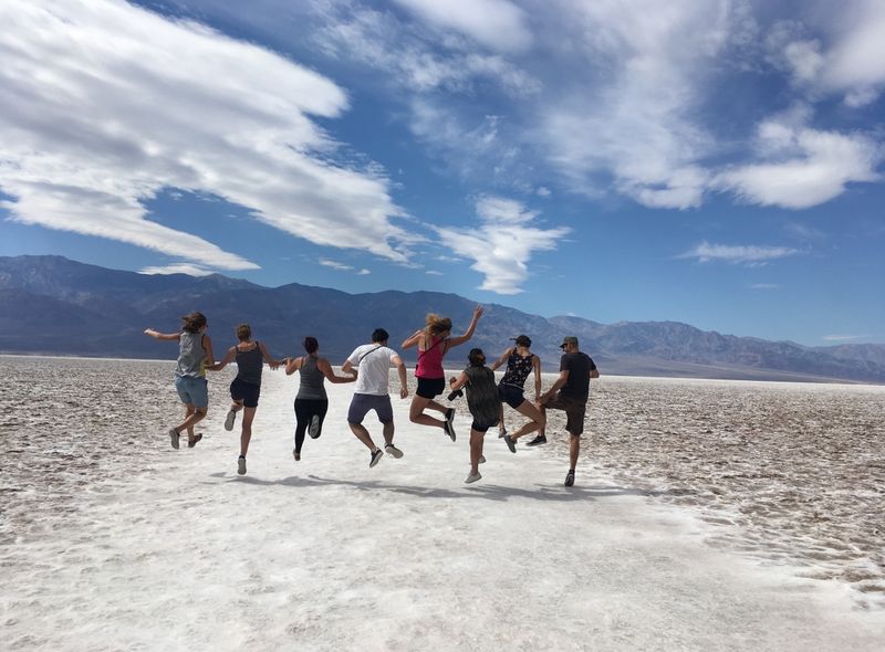 Death Valley National Park op groepsreis in Amerika