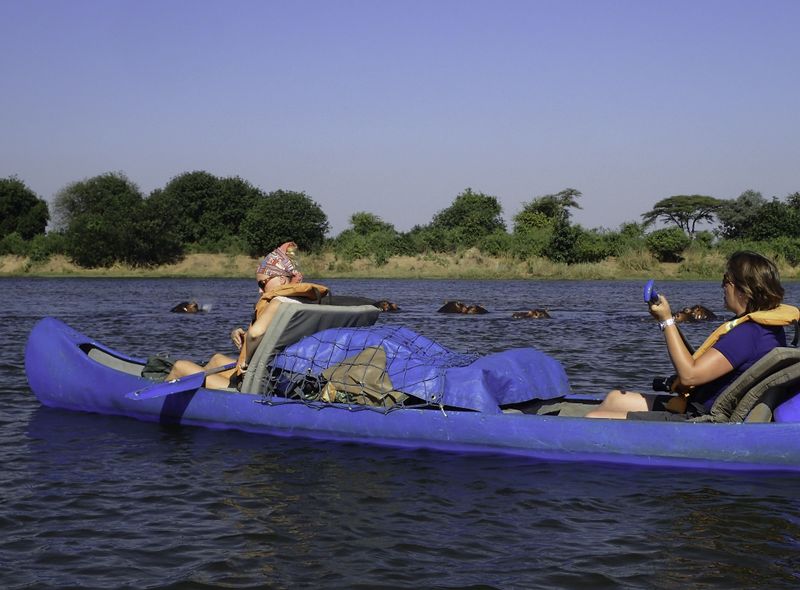 Zambia kantocht Zambezi groepsreis