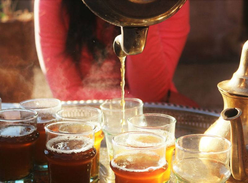 Marokko Comfort groepsreis Sahara stad thee