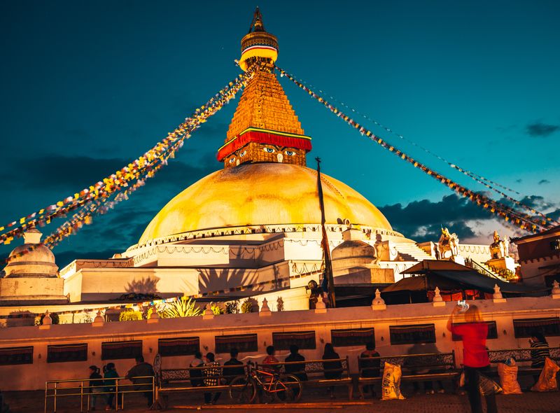 Kathmandu Bodnath stupa
