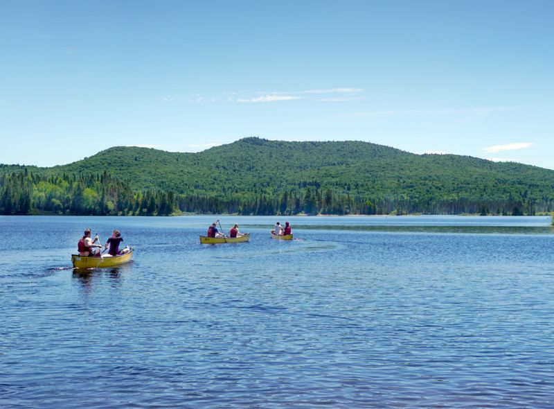  Kano Algonquin Park Oost-Canada rondreis Noord-Amerika