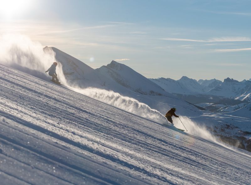 Wintersport in Banff 