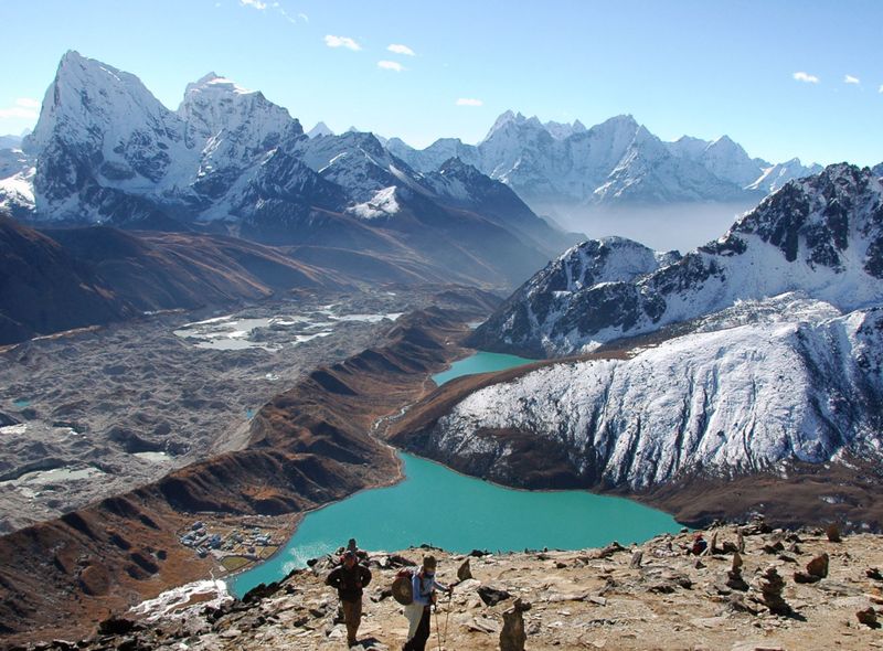 Nepal trekking everest gokyo ri