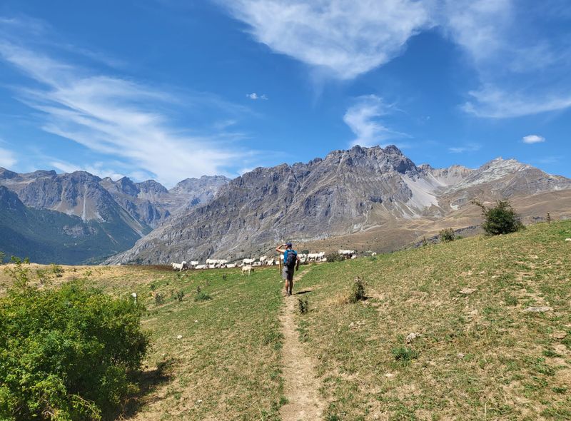 De vallei van Valle Maira in Piemonte