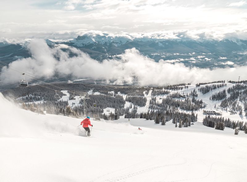 Skiën in Jasper National Park