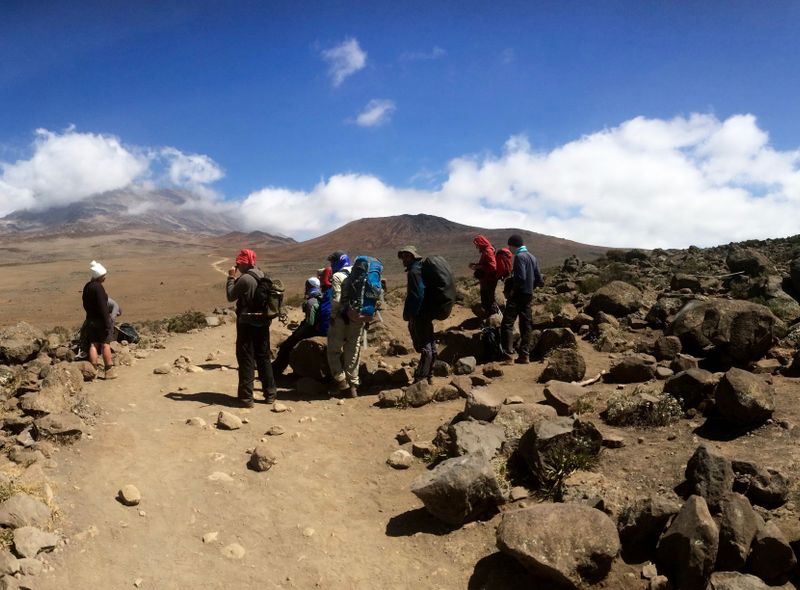 Kilimanjaro beklimming via de Lemosho route