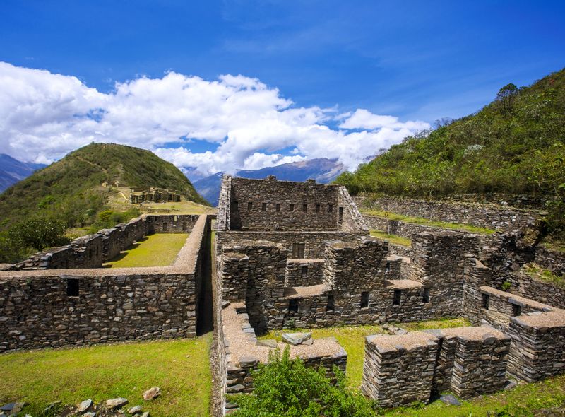 Choquequirao ruines