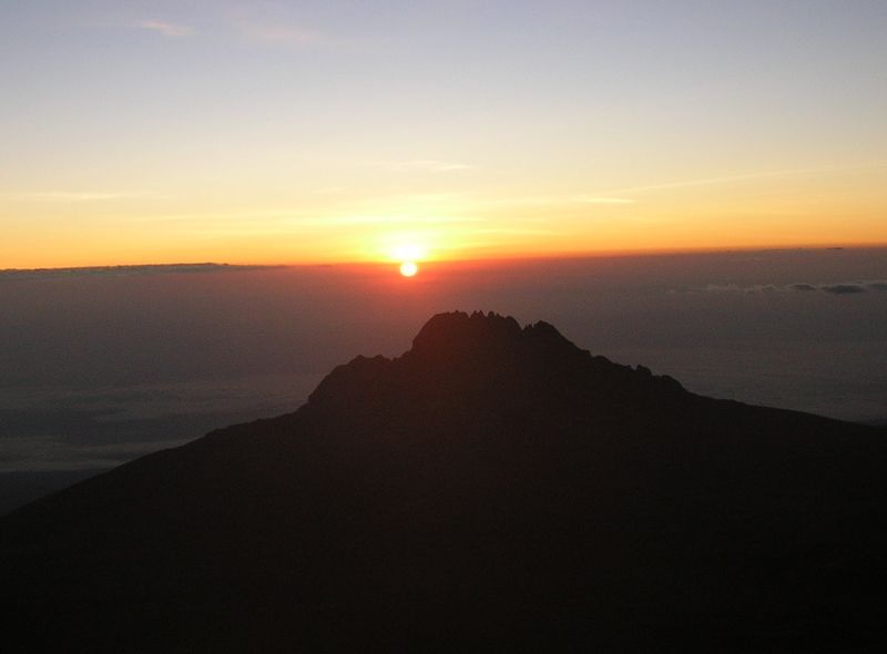 Top Kilimanjaro Tanzania beklimming berg Afrika