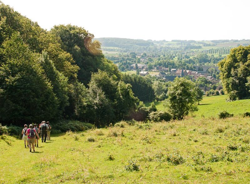 Voeren - wandelen langs GR-paden