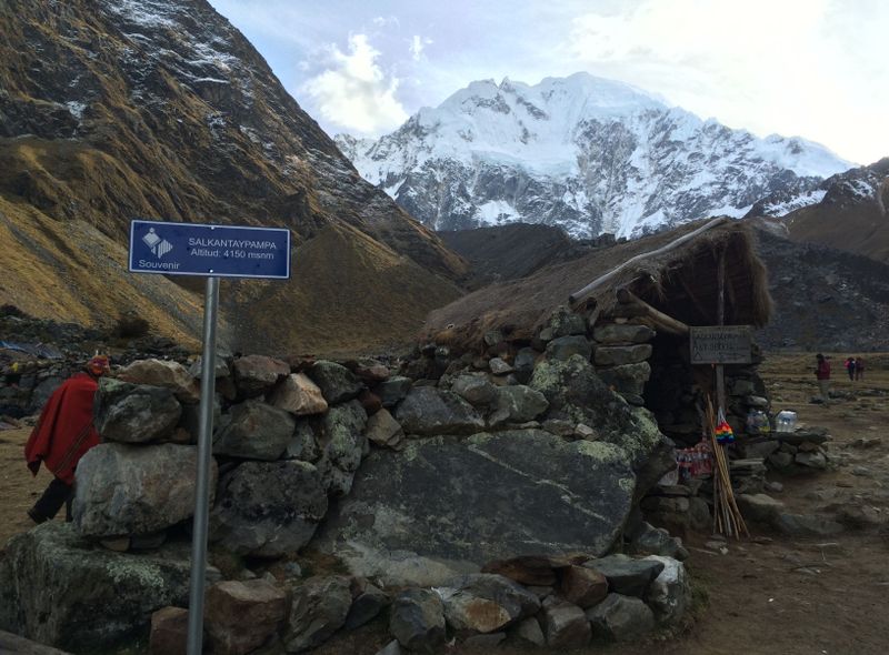 Salkantay Wilde Berg Andes Peru bergbeklimming Machu Picchu