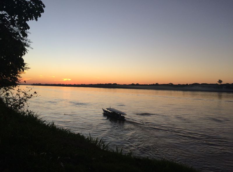 zonsondergang Corto Maltes Lodge