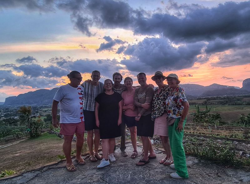 Zonsondergang Viñales