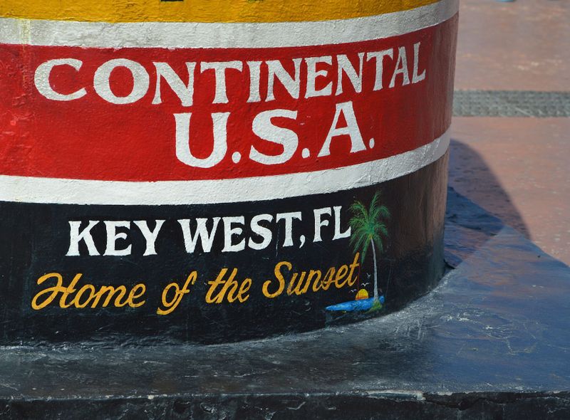 Southernmost Point Key West Amerika USA zuidelijkste punt zuiden